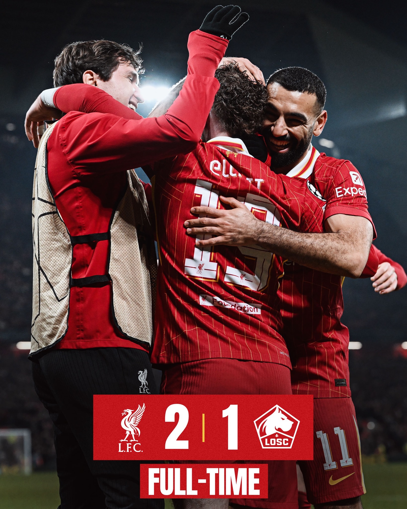 利物浦大比分胜出，晋级八强